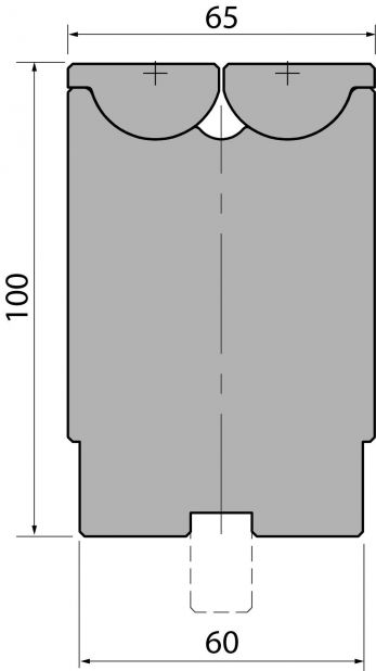 Матрицы с подвижным ручьем Rolla-V RVM2.5
