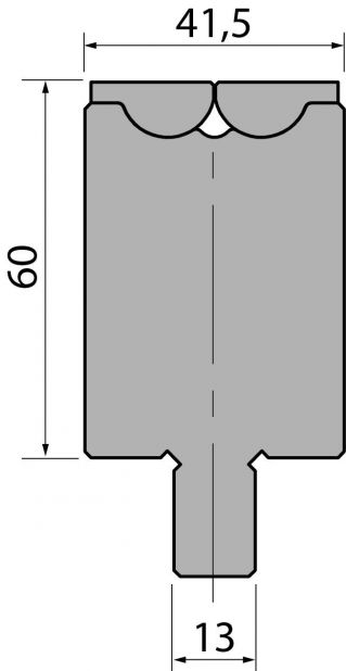 Матрицы с подвижным ручьем Rolla-V RVT60-2